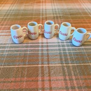 Coors Miniature Mugs